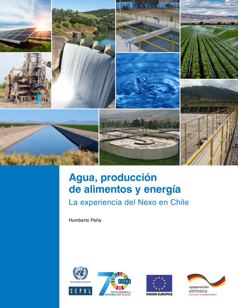 2018. Agua producción de alimentos y energía. Naciones Unidas