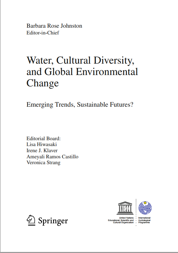 2012. Water, Cultural Diversity, and Global Environmental Change.UNESCO